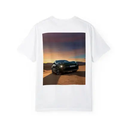 Porsche Macan Green Desert Sunset Dunes