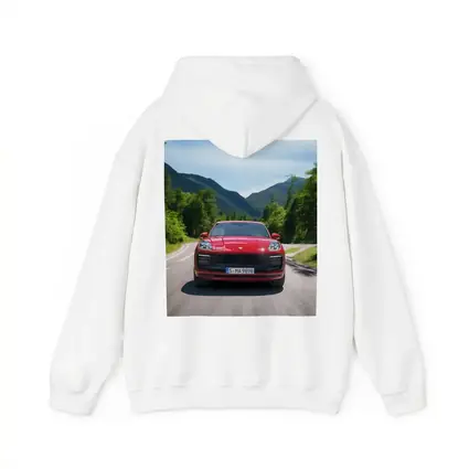 Red Porsche Macan GTS Mountain Road Drive