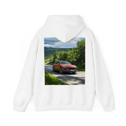 Porsche Macan S Orange Forest Road Drive