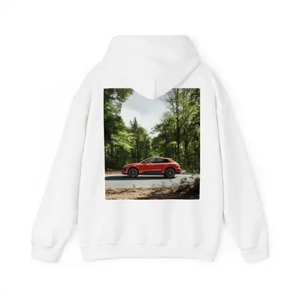 Porsche Macan S Red Forest Road