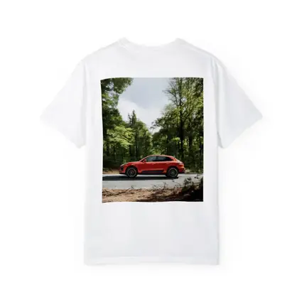 Porsche Macan S Red Forest Road