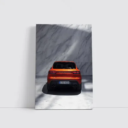 Porsche Macan S Rear Marble Wall