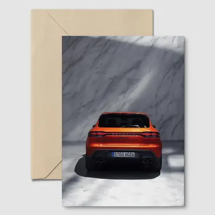 Porsche Macan S Rear Marble Wall