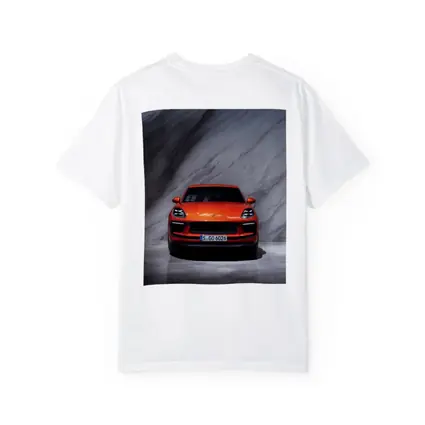 Porsche Macan S Orange Marble Studio