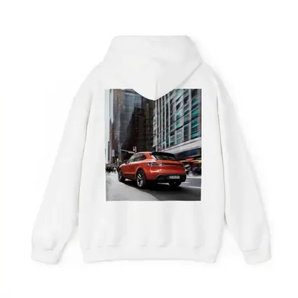 Porsche Macan S Orange City Street