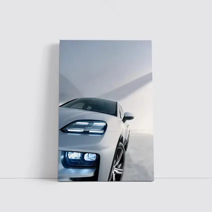 Porsche Macan White Minimal Studio Setting
