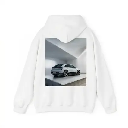 Porsche Macan Turbo White Studio Garage