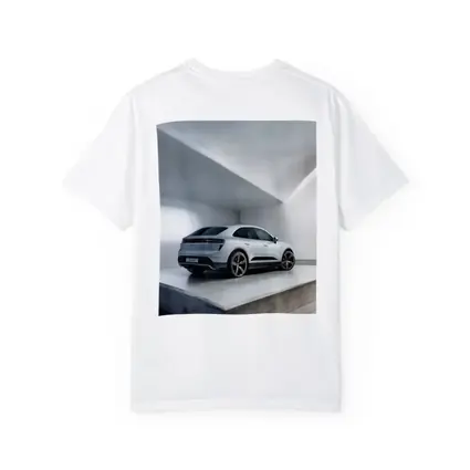Porsche Macan Turbo White Studio Garage