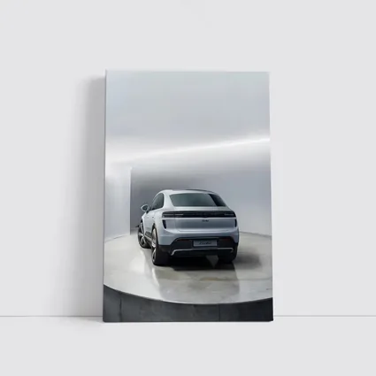 Porsche Macan Turbo Studio White Background
