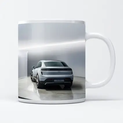 Porsche Macan Turbo Studio White Background