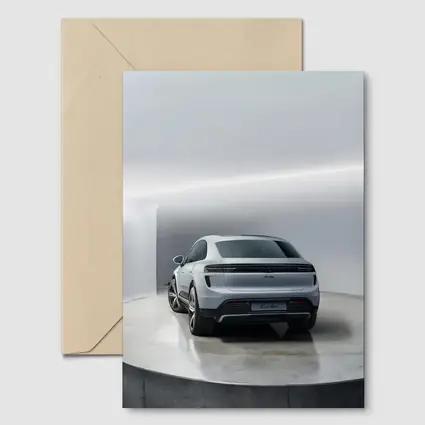 Porsche Macan Turbo Studio White Background