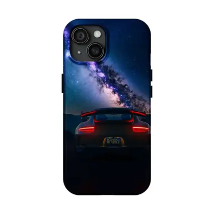 Porsche 911 GT3 Milky Way Night Sky