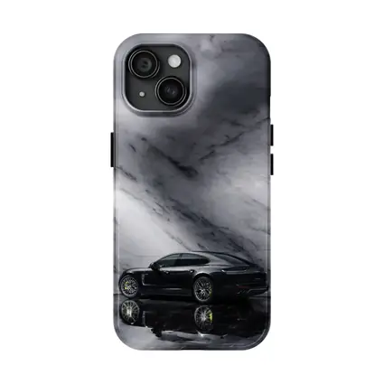 Porsche Panamera Dark Marble Studio Setting