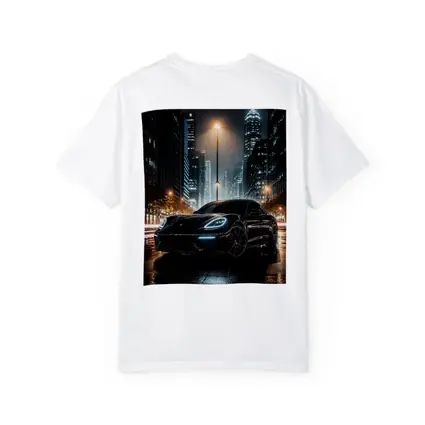 Porsche Panamera Black Night City Streets
