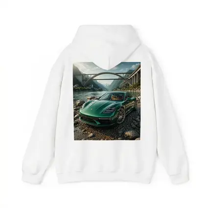 Porsche Panamera Green By Mountain River