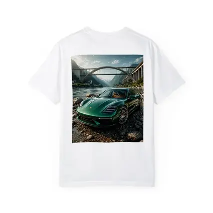Porsche Panamera Green By Mountain River