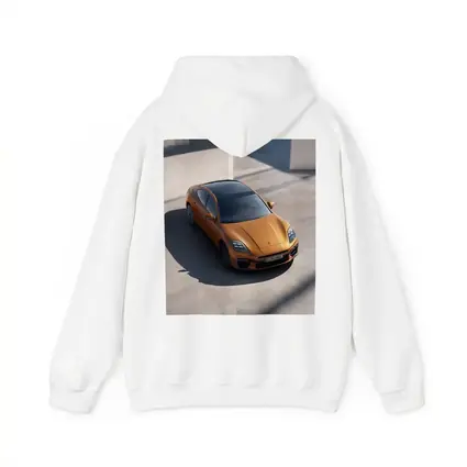 Porsche Panamera Orange Minimal Parking Setting