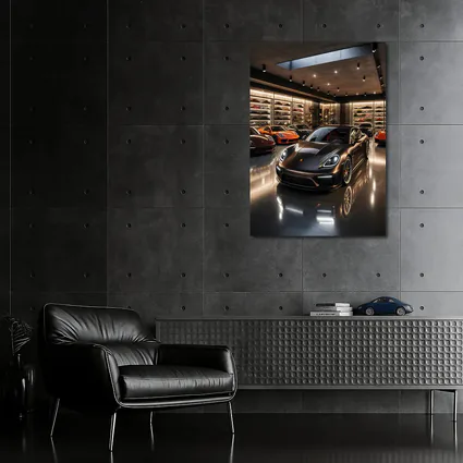Porsche Panamera Dark Luxury Showroom Collection