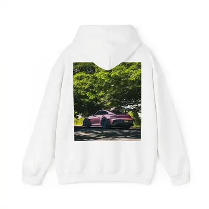 Porsche 911 GT3 RS Pink Road Trees