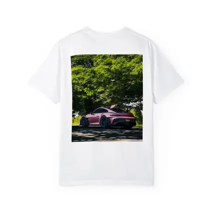 Porsche 911 GT3 RS Pink Road Trees