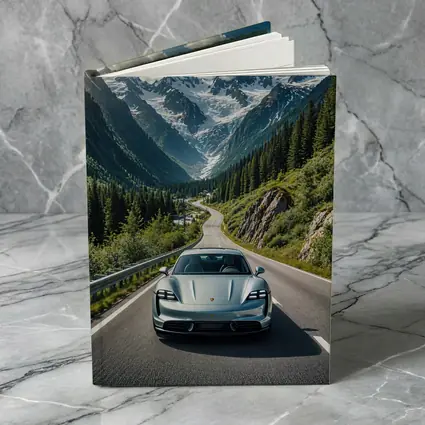 Porsche Taycan Silver Mountain Alpine Road Drive