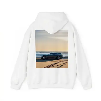 Porsche Taycan Cross Turismo Beach Sunset