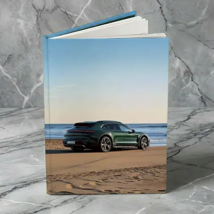 Porsche Taycan Cross Turismo Green Beach
