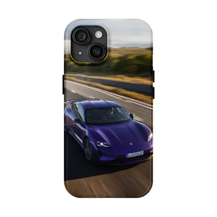 Porsche Taycan Turbo GT Purple Road Drive