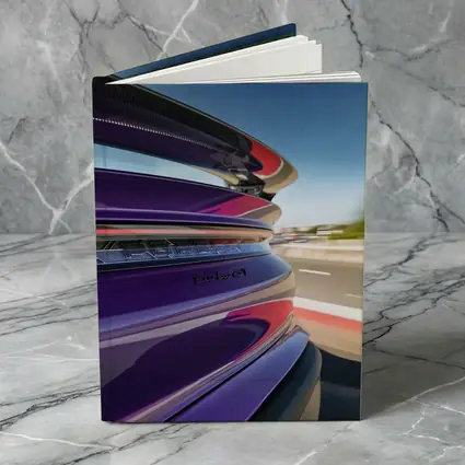 Porsche Taycan Turbo GT Purple Highway Speed