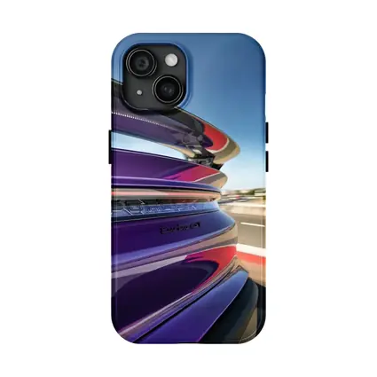 Porsche Taycan Turbo GT Purple Highway Speed