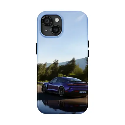 Porsche Taycan Turbo GT Purple Road Drive