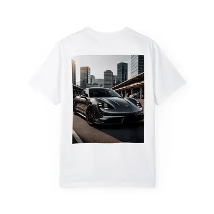 Porsche Taycan Turbo S City Background