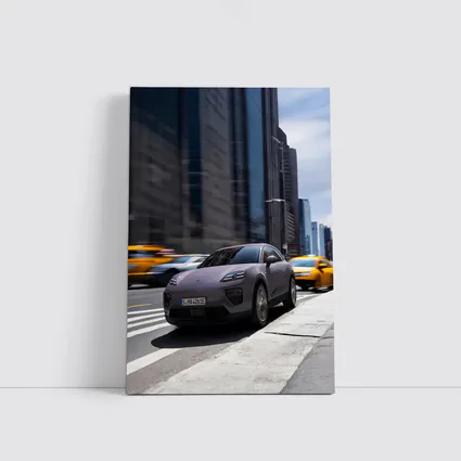 Porsche Macan Electric New York City Streets
