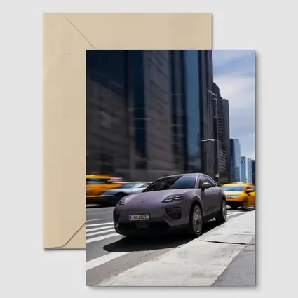 Porsche Macan Electric New York City Streets