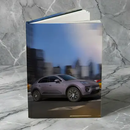 Porsche Macan Electric City Street Motion