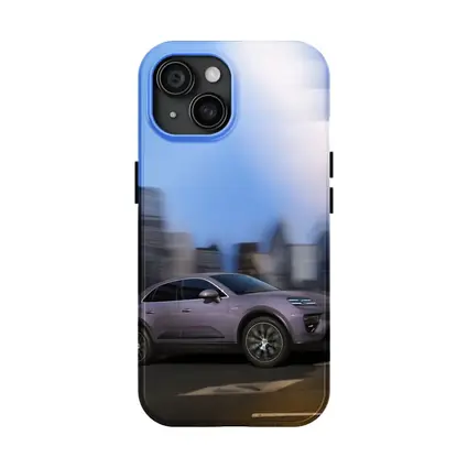 Porsche Macan Electric City Street Motion