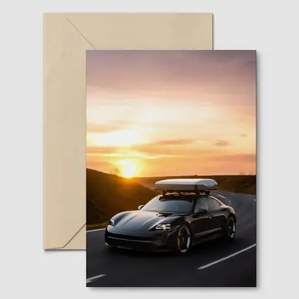 Porsche Taycan Sunset Road Drive