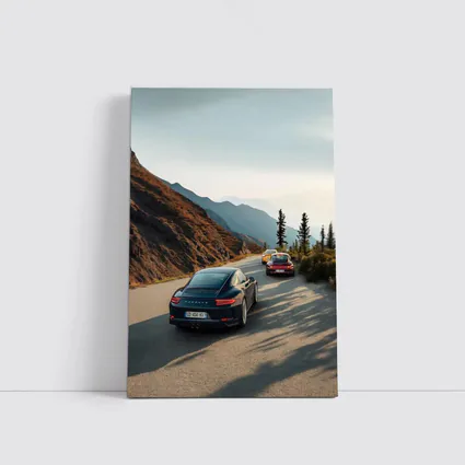 Porsche 911 Convoy Mountain Road Drive