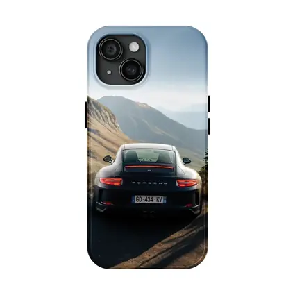 Porsche 911 GT3 Mountain Road Rear View