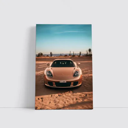Porsche Carrera GT Desert Sand Dunes