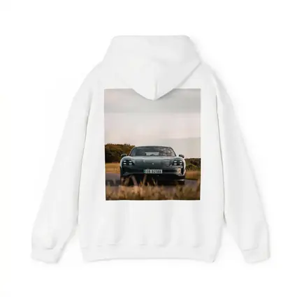 Porsche Taycan Front View Rural Road