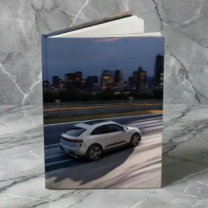 Porsche Macan City Skyline Dusk Drive