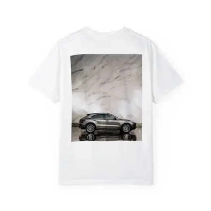 Porsche Macan Side Profile Marble Wall