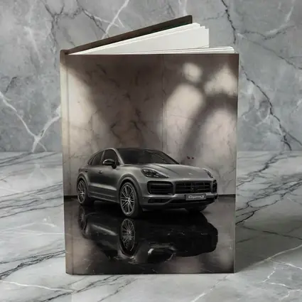 Porsche Cayenne S Silver Marble Studio