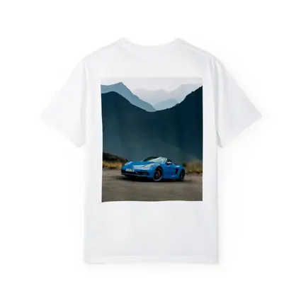 Porsche Boxster Blue Mountains Road Background