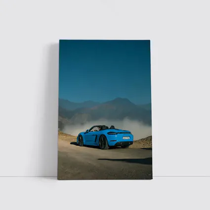 Porsche Boxster Blue Mountain Road Drive