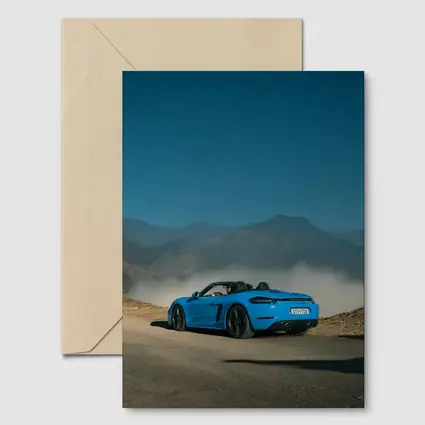 Porsche Boxster Blue Mountain Road Drive