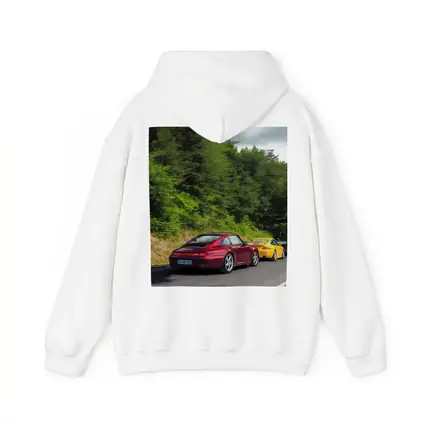 Porsche 911 Duo on Forest Road