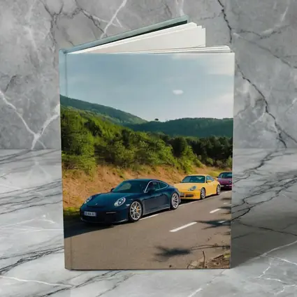 Porsche 911 Cars on Mountain Road