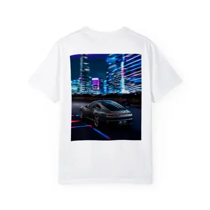 Porsche 911 Neon City Night Drive